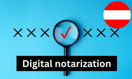 Digitale notarielle Beglaubigung (pro Unterschrift) Produktbild