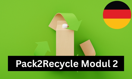 PACK2RECYCLE - Modul 2 „Bewertung Ihrer Verpackung(en) hinsichtlich der Recyclingfähigkeit auf Basis des Mindeststandards ZSVR“ Produktbild