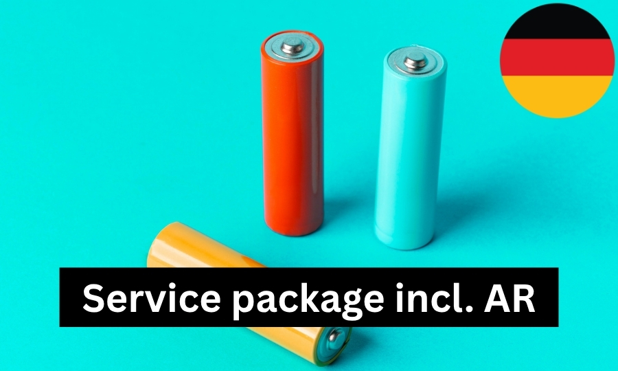 Geräte-Batterien Servicepaket inkl. Bevollmächtigung (AR) für Deutschland für Kunden ohne Niederlassung in Deutschland  (Leistungszeitraum 2026) Produktbild default ZOOM