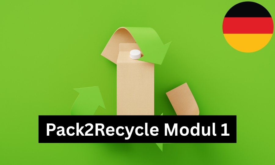 PACK2RECYCLE - Modul 1 „Beratung in Fragen im Zusammenhang mit der Recyclingfähigkeit von Verpackungen“ Produktbild default ZOOM