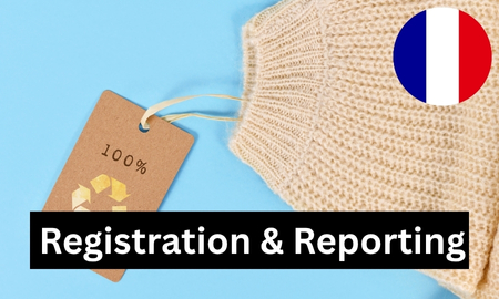France - Registration and reporting obligations for textiles (1 report) Produktbild