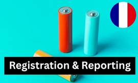 France - Registration and reporting obligations for batteries (1 report) Produktbild
