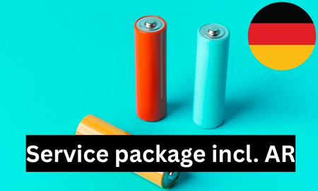 Device battery service package including authorization (AR) for Germany for customers without a branch in Germany Produktbild